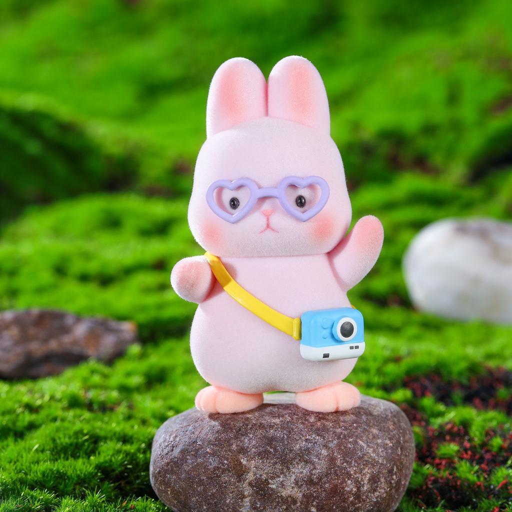 New Rabbit Blind Box Liuliu Rabbit Outing Series Ornament Toy Gift Anime Rabbit Action Figure Handmade Blind Bag Girls Gift