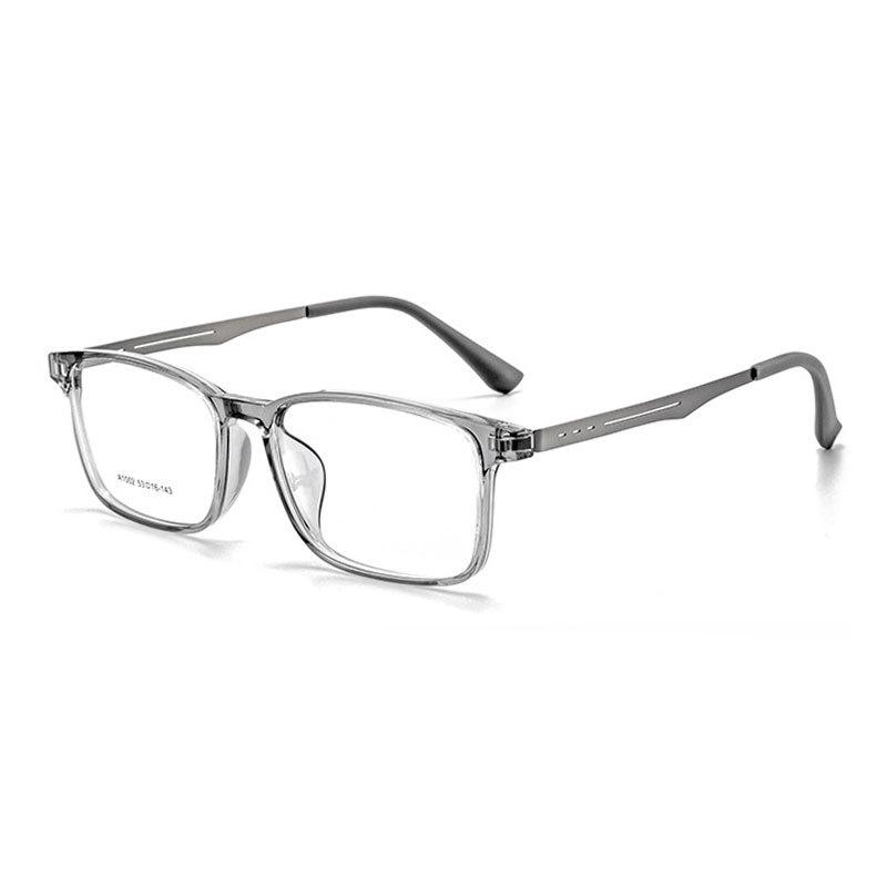 

High-End Pure Titanium Ultralight Retro Square Eyeglass Frame, Fits Lenses Non-prescription