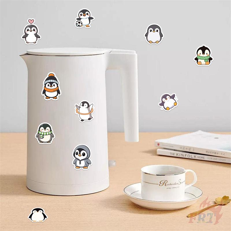500Pcs/Roll Q Funny Penguins Series 02 Kids Rewards Stickers - DIY Scrapbooks Album Decor Sealing Label Decals