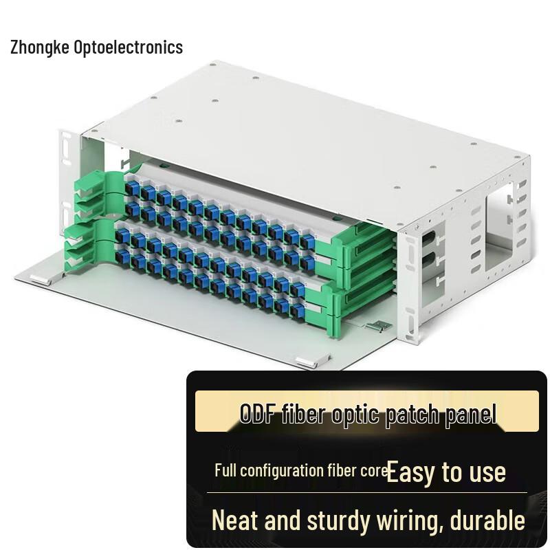 Zhongke Optoelectronics Rack-Mount ODF Fiber Optic Distribution Frame