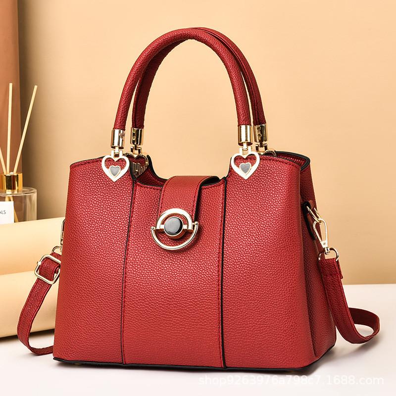 Trendy Crossbody Handbag For Middle-aged Women Spacious And Chic In Various Colors