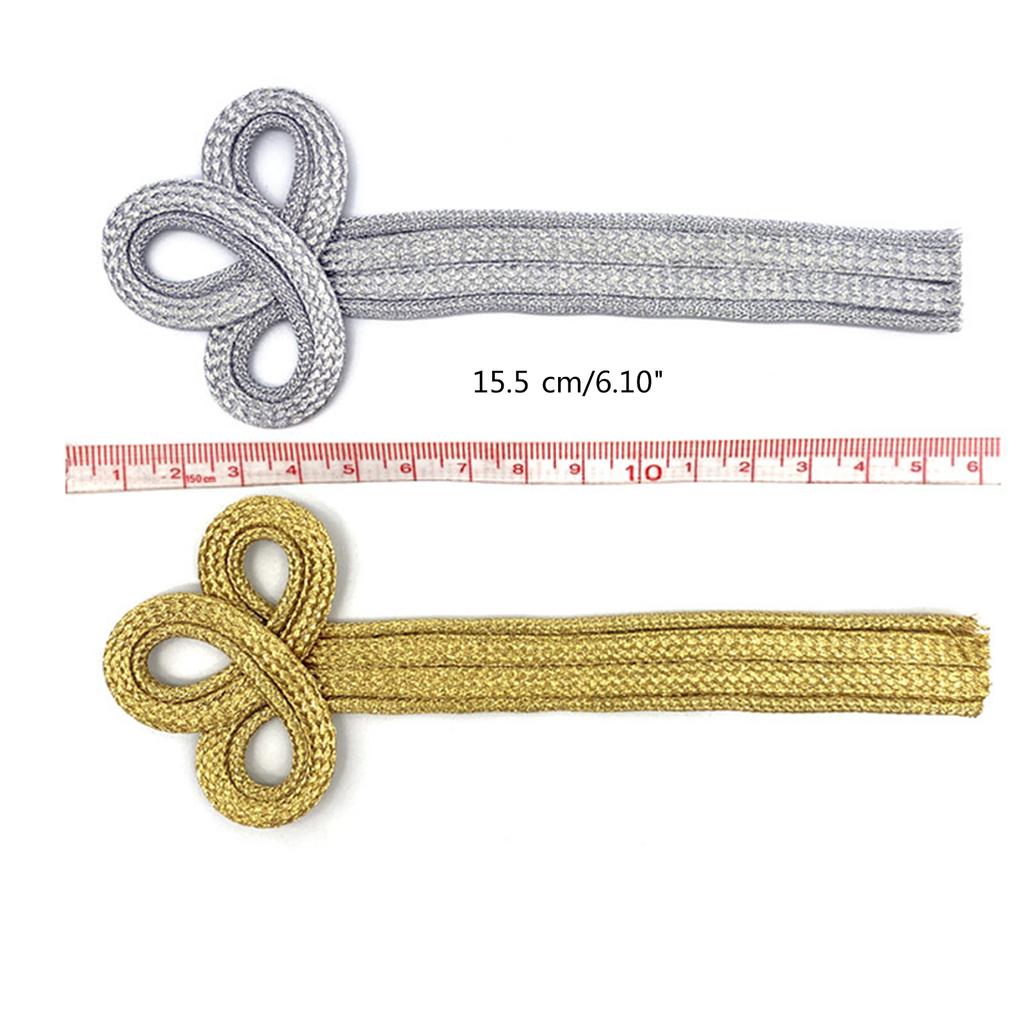 Chinese Knot Cheongsam Buttons Tradition Clothing Ornament Sewing Buttons for DIY Sewing Sweater Scarf Cardigan Costume