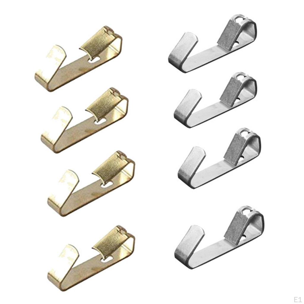 80 ks Háčky na obrázky Nástěnné hodiny Velká zátěž Profesionální Železná závěsná sada Rám pro