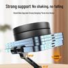 Universal Metal Phone and Tablet Holder: 360° Rotatable, Foldable Stand for Desktop and Live Streaming