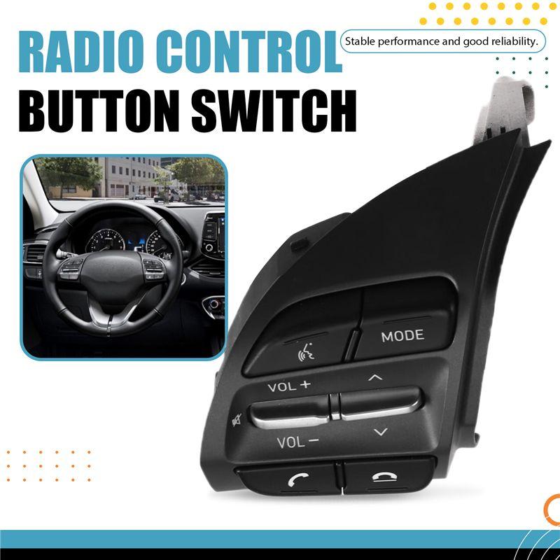 For Hyundai I10 I30 Veloster Kona Steering Wheel Switch Button Radio Cruise Control Switch Button Left 96710-J9030