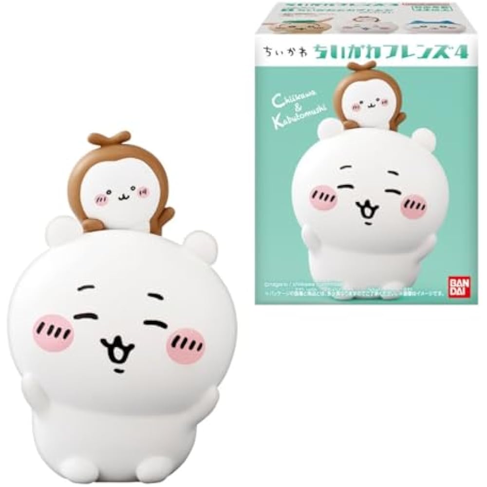 Bandai (BANDAI) Chiikawa Friends 4 12 Pack Box (Food Toy) Chewing Gum