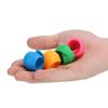 40 pièces Attache-bobines en silicone Bobines colorées Clips Économiseurs de bobines de fil Empêchent le déroulement