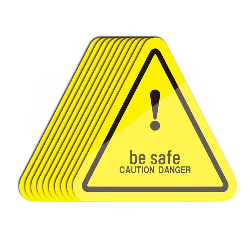 Industrial Safety Warning Sign Stickers