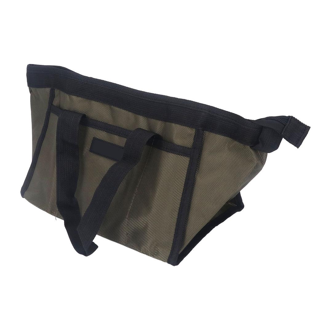 Geantă Depozitare Unelte Culoare Verde Capacitate Mare Pânză Oxford Portabilă Gură Largă Geantă Unelte 16 Inch (