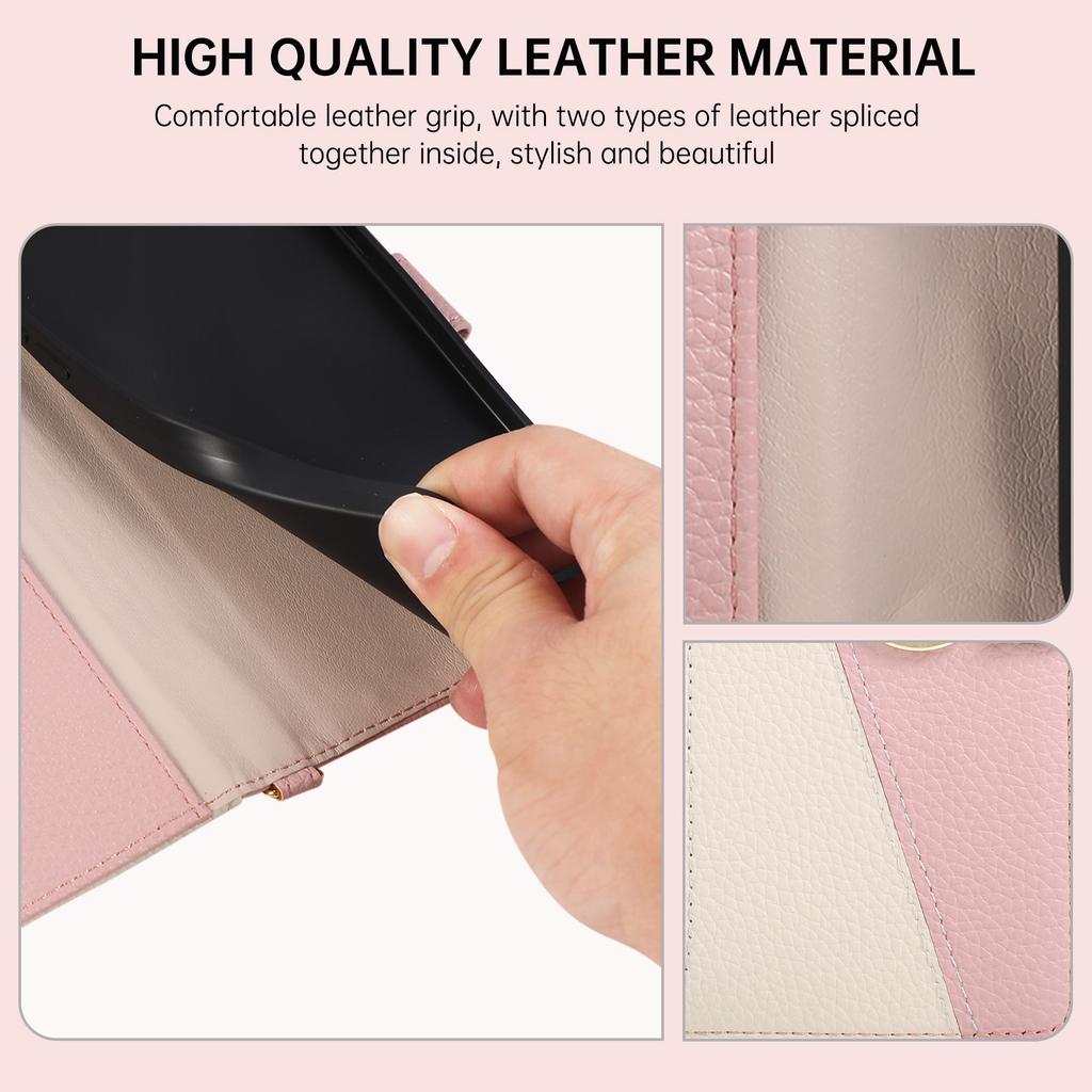 Luxury Zipper Leather Magnetic Flip Wallet Case for iPhone 17 Pro Max 17Air 16 15 14 Multiple Colors Lanyard Card Holder Cover