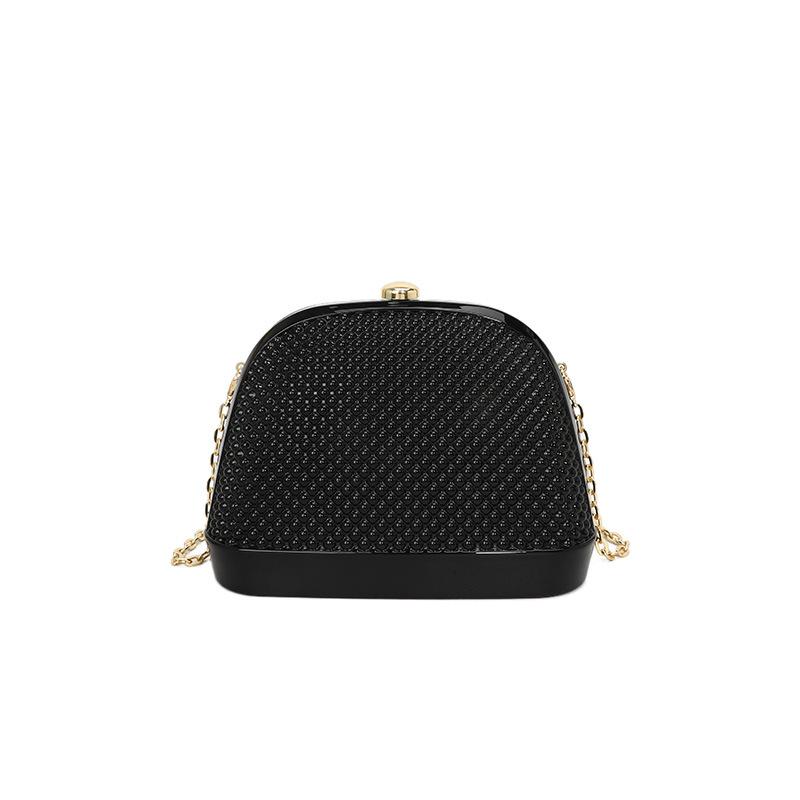Women's Bag Fashion Niche Design Dinner Bag 2025 New European and American Trendy Versatile Acrylic Chain Shell Bag
