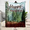 Happy Campers Abenteuerdecken eignen sich für Wohnzimmer und sind somit eine ideale Wahl für Reisen im Freien und als Geschenke.