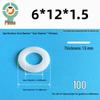 Thickened Nylon Plastic Flat Washer: Hard Plastic Gasket M2-M16