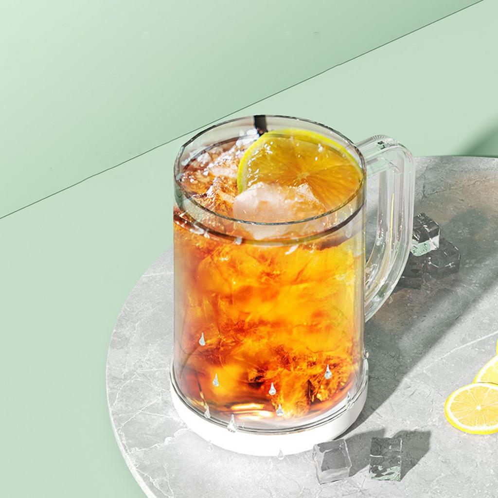 Home With Handle Liquid Refrigerator FrozenCup Summer Double Layer Freezer Beer Mugs Ice Mugs For Home