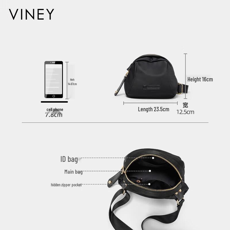 Viney Oxford Cloth Crossbody Chest Bag