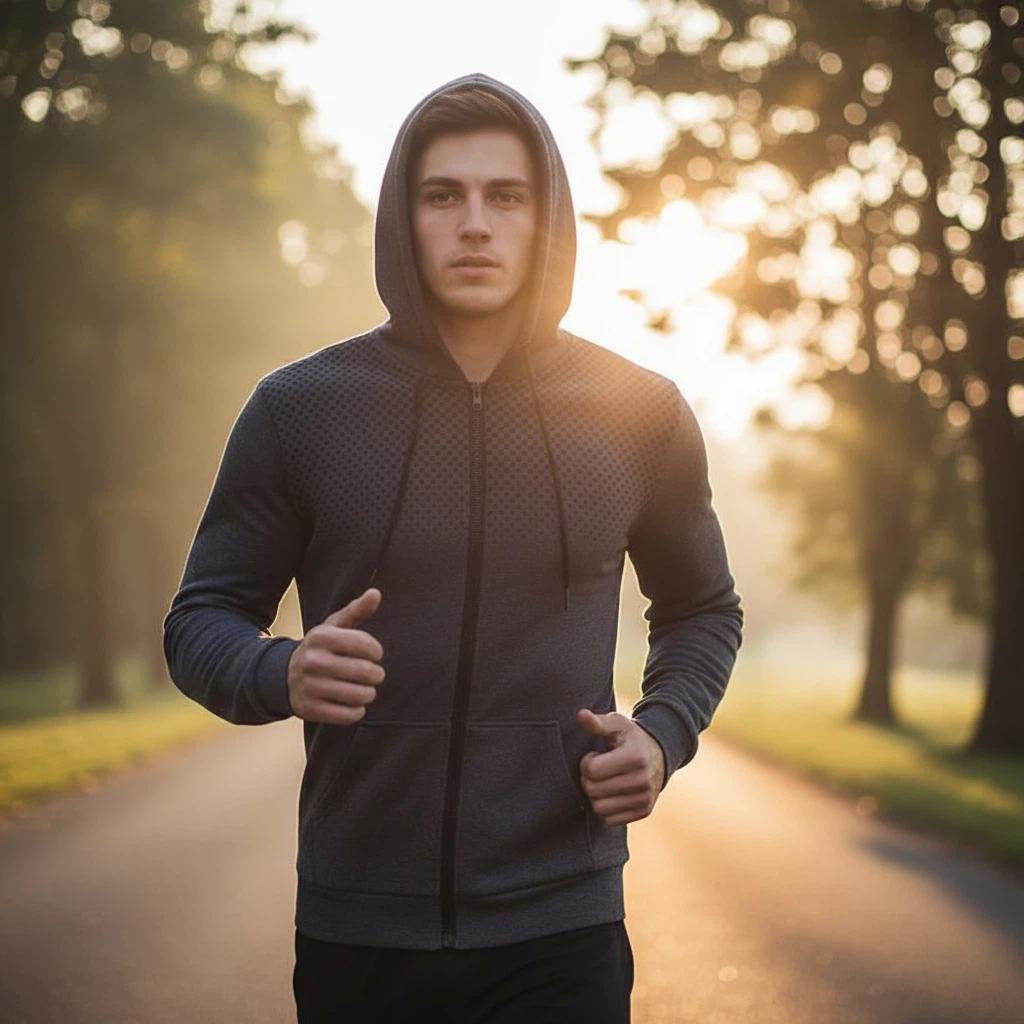 Modă sport casual pentru bărbați toamnă-iarnă, cardigane cu fermoar, hanorace cu glugă, palton pentru bărbați tineri