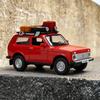Offroad-Version 1/24 LADA NIVA SUV Legierungsauto-Modell Diecast-Metall Modifizierte Geländefahrzeuge Auto-Modell Sound Licht Kinderspielzeug Geschenk