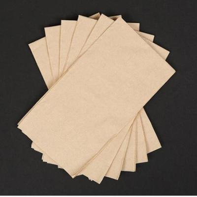 100 Serviettes à Cocktail Rectangulaires Unies