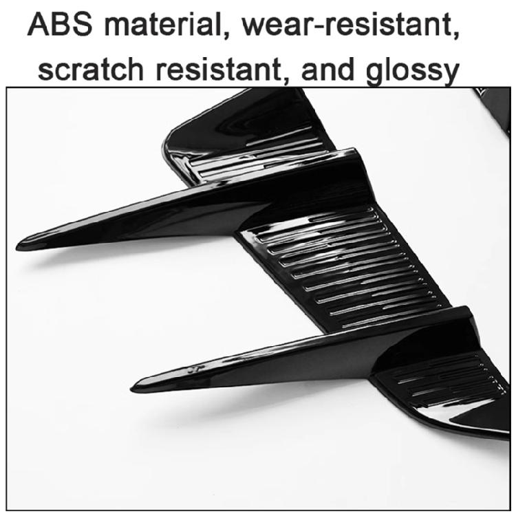 Bumper Spoiler Side Air Vent Trim Cover Interior Accessories for MG4 EV2022-2024