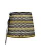 Siest Ethnic Short Wrap Skirt Brown