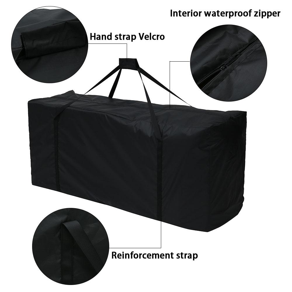 Garden Furniture Storage Bag Multi-function Outdoor Waterproof Christmas Trees Storage Bags Heavy Duty Cushion Seat Organizer