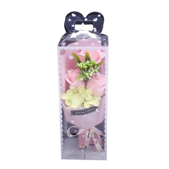 1 Bouquet Artificial Soap Rose Flower Valentine Mother Day Gift Wedding Decor