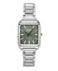 Essentials Stainless Steel Green Dial Quartz SWR075P1 Women's Watch