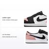 Air 1 Retro Low OG GS Bleached Coral Kids Sneakers Pink Black White CZ0858-061