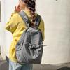 Japanese Pleated Nylon Backpack - Large, Lightweight, Casual Travel & College Laptop Bag for Men and Women
