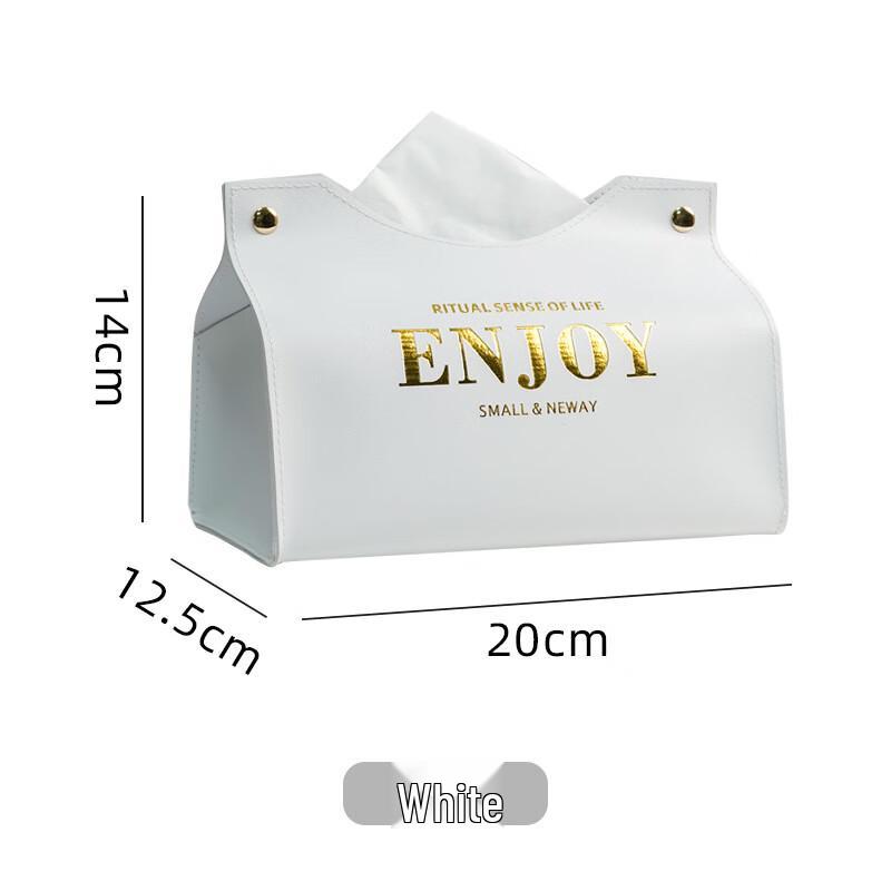 Lion Search Luxury Marble Desktop Tissue Box