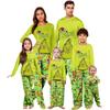 Parent-child Christmas Print Home Suit Long-sleeved Top And Pants