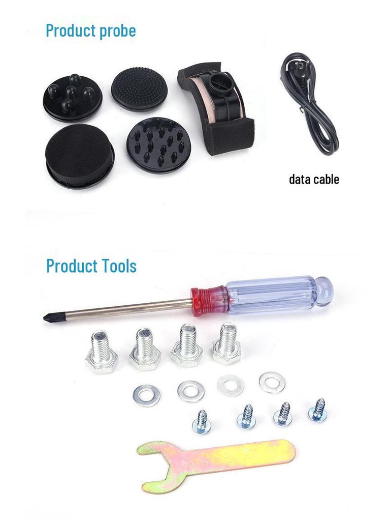 G5 Beauty Instrument with 5 Heads and Optional Stand - Vibration Facial Device