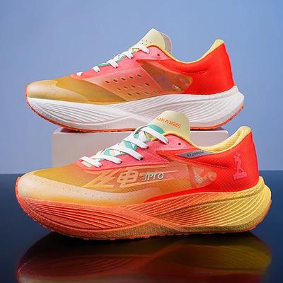 PRO Marathon Running Shoes Supercritical E-TPU Cushioning Outdoor Jogging Ultralight Sneakers Mesh Fitness Training Shoes