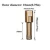 Thread Design Vacuum Brazed Core Bits Self-Locking Quick Release Dry Drilling Core Bits Pressing Plate Flange Nut