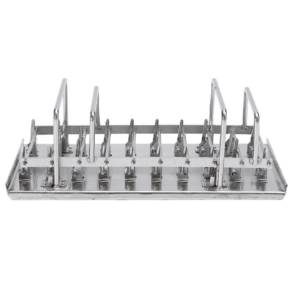 20Pcs Ice Lolly Popsicles Mould Stick Holder Home Kitchen Shop Ice Cream Maker Large Stainless Steel Ice Pop Molds Machine