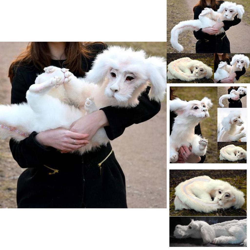 Falkor From The Neverending Story Plush Lucky Dragon Toy Pp Cotton Filling Home Decor Kids Gift