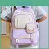 Matching Trendy Color Nylon Travel Backpack Lightweight Schoolbag Kids Gift