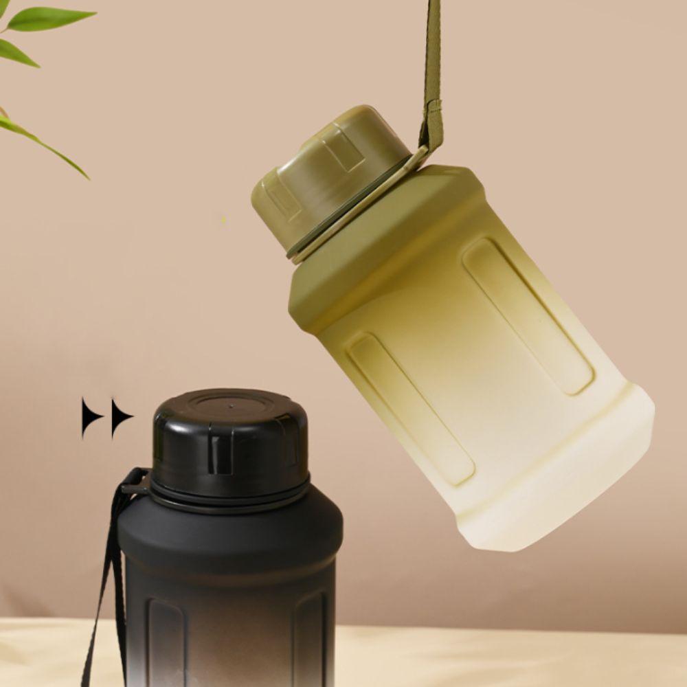 Graduated Fitness Water Bottle Gradient Fitness Drinking Bottle Sports Water Cup Hiking