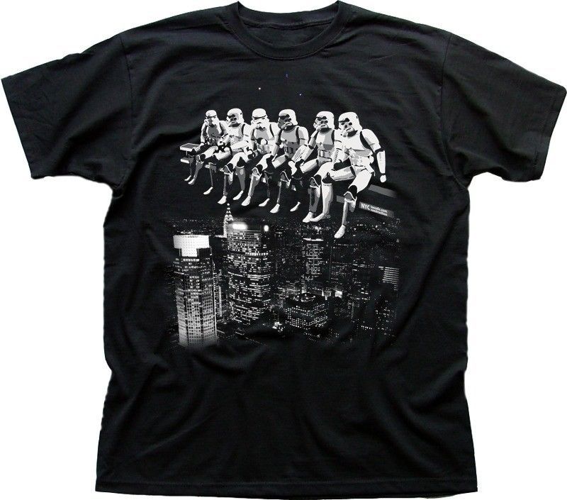 STAR WARS inspired StormTrooper Construction Darth Vader funny t-shirt OZ9772 S разноцветный