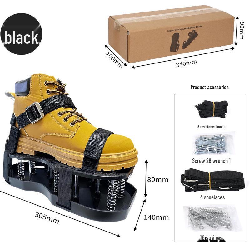 Garden Aeration Spike Shoes for Lawn Care