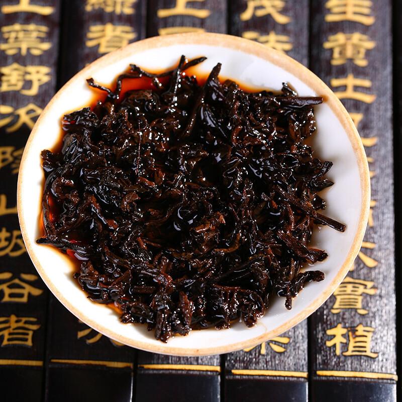 Select Yunnan Shu Pu-erh Tea Ripe Cooked Brown Mountain Golden Tree Arbor 357g