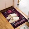 1PC Custom Name Gothic Fantasy Theme Floor Mat Ideal for Living Room, Game Rooms, Office, Bedroom, Office Floor Mat , Floor Mats for Home