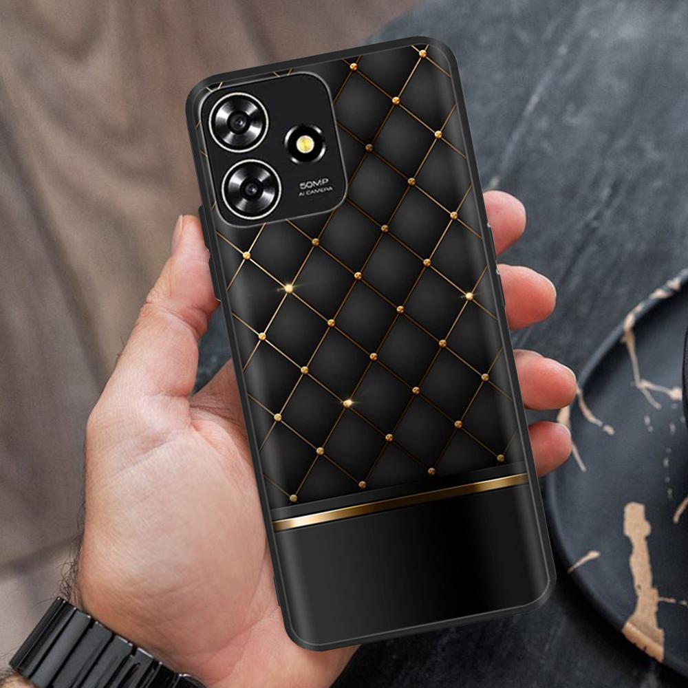 For ZTE Blade A73 Case Soft Black Silicone Bumper Phone Cover Funda For ZTE Blade A73 5G Cases For ZTE Blade A73 4G Fundas Coque
