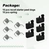 00009980612, 41331957201 Recoil Starter Pawl And Spring For Multiple Model Lawn Mower Engine Repair