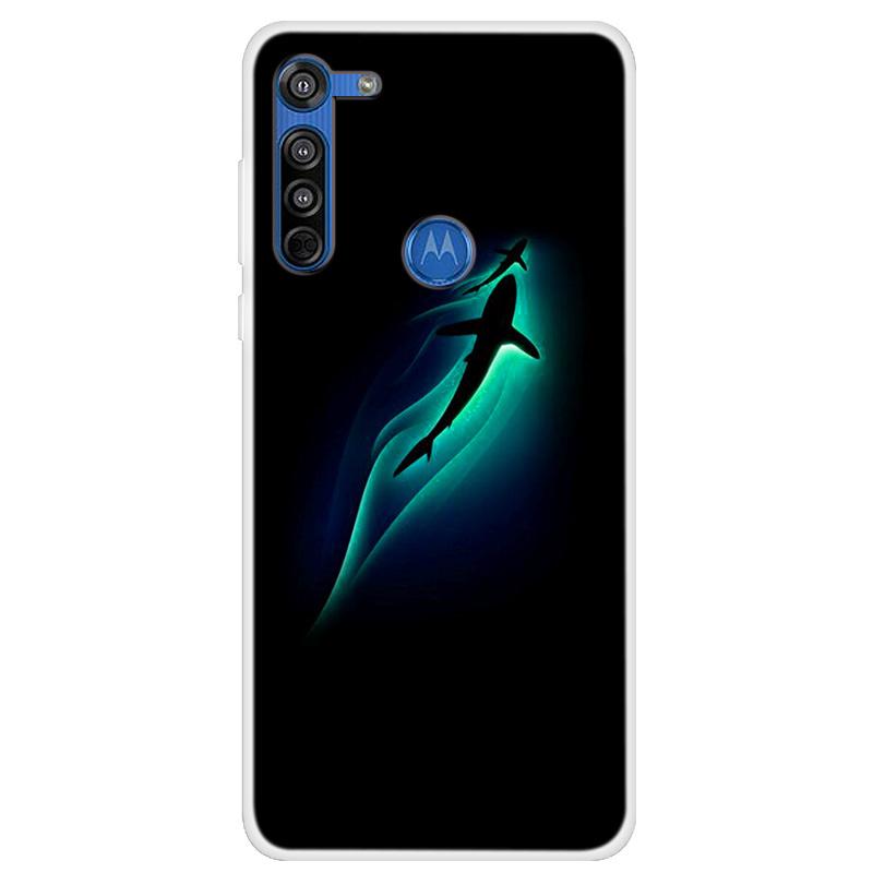 Moto G8 Power Kılıfı Yumuşak Silikon Arka Kılıf Motorola Moto G8 Plus Telefon Kılıfı İçin Moto G8 Power Lite G 8 G8+ Sevimli Kapaklar