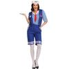 M-XL Stranger Things Stranger Things 3 Ice Cream Clerk Navy Uniform Cosplay Uniform Costume