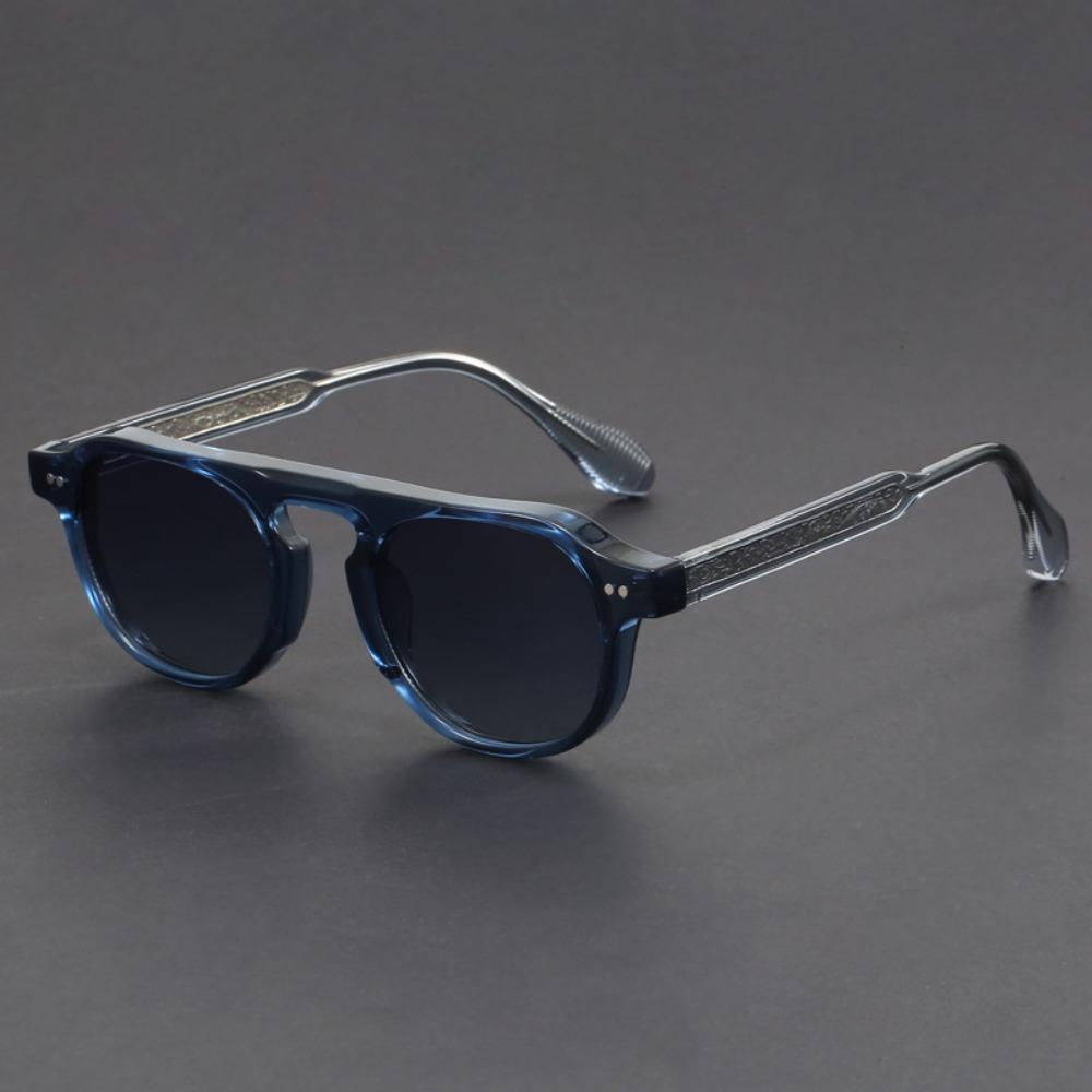 Brand Genuine Vintage Glasses for Men Women Fashionable Tortoiseshell Acetate High Quality Shades