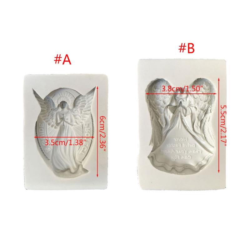 Angel Fairy Resin Epoxy Mold Jewelry Pendant Crystal Casting Making Silicone Mold for DIY Craft Tool Cake Decor Mold