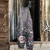 Women's Jumpsuit Floral Print Casual Loose Vintage Shoulder Strap Cotton Linen