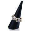 JINAO Hip Hop 18K Gold Plated Hip Hop Ring Zirconia Cool Girl Cool Girl Cool Boy (9)